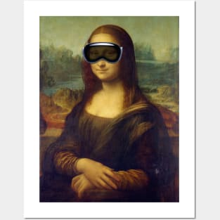 Vision on Mona Lisa Posters and Art